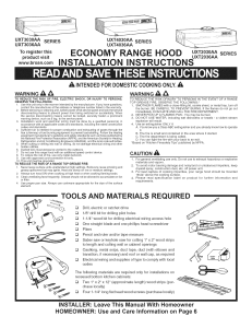 iNSTALLATiON - Sears PartsDirect