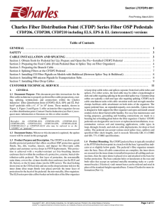 Charles Fiber Distribution Point (CFDP) Series