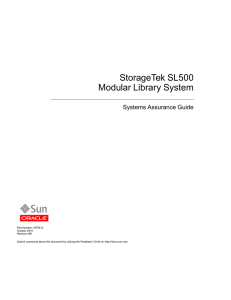 SL500 Modular Library System: Systems