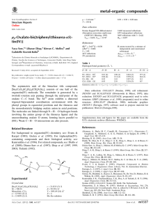 μ2-Oxalato-bis [triphenyl (thiourea