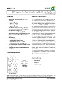 APL3222 - Anpec Electronics