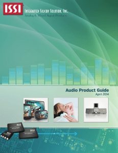Audio Product Selector Guide
