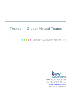 Trends in Global Virtual Teams