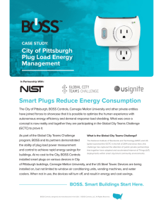 City of Pittsburgh Plug Load Energy Management