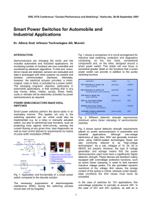 Smart Power Switches for Automobile and