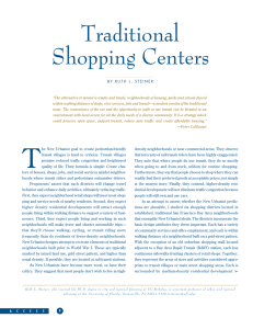 Traditional Shopping Centers