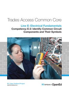 E2 Identify Common Circuit Components and Their