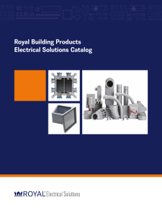 Royal Building Products Electrical Solutions Catalog