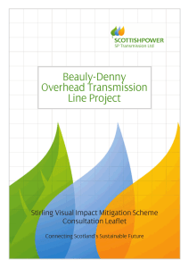 Beauly-Denny Overhead Transmission Line Project