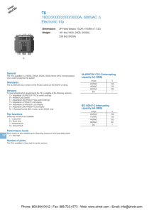 Tmax T8 1600/2000/2500/3000A