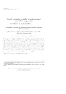 Generic primal-dual solvability in continuous linear semi
