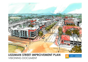 lissiman street improvement plan