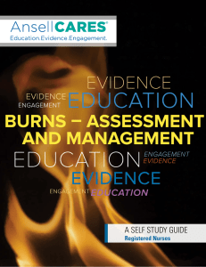 Burns – Assessment and Management