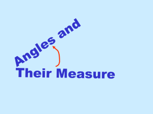 Lesson 54 Angles as Rotations Powerpoint