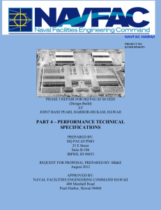 Part 4 Performance Technical Specifications