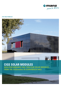 CIGS Solar Panels PDF