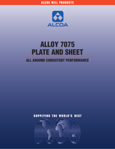 alloy 7075 plate and sheet