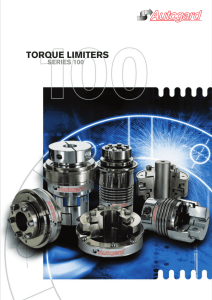 CDW Autogard Series 100 Torque Limiters