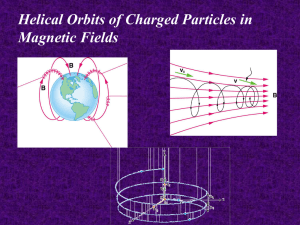 8.9 Helical Motion+of+a+Charged+Particle+in+a+Magnetic Field