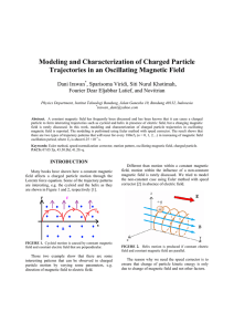 Modeling and Characterization of Charged Particle