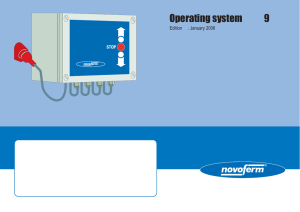 SMD Control Panel Manual