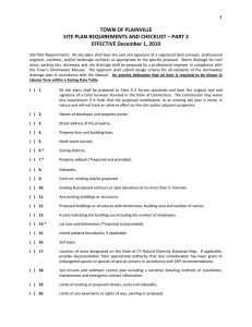 Site Plan Application (Part 2)