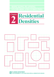 Residential Densities