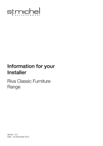 Information for your Installer