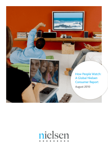 How People Watch: A Global Nielsen Consumer Report