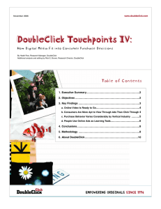 DoubleClick Touchpoints IV