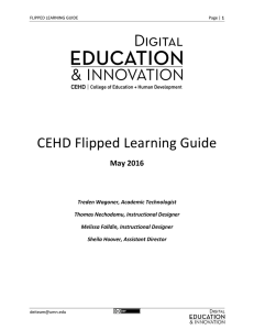 CEHD Flipped Learning Guide