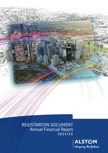REGISTRATION DOCUMENT Annual Financial Report