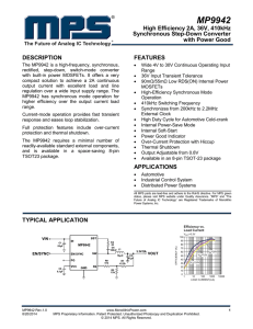 MP9942 - Monolithic Power System