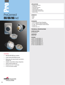 ProConnect 80/86/96/wd - crouse