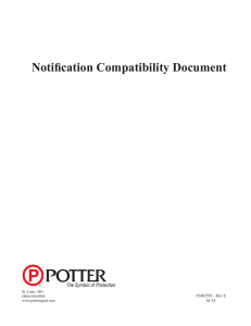 NAC Compatibility - Potter Electric Signal Company, LLC