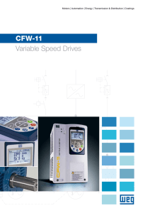 WEG CFW-11 Brochure - Inverter Drive Supermarket