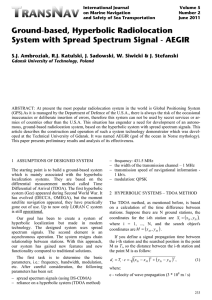 Ground-based, Hyperbolic Radiolocation System with Spread