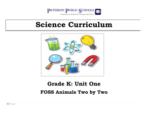 Science Curriculum - Paterson Public Schools