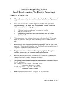 Local Codes - Lawrenceburg Utility Systems