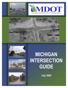 MICHIGAN INTERSECTION GUIDE