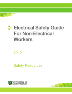 Electrical Safety Guideline - Safety Resources