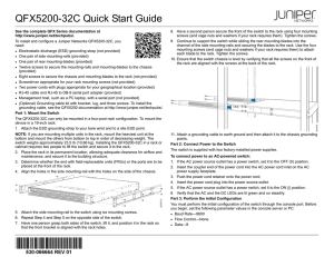 QFX5200-32C Quick Start