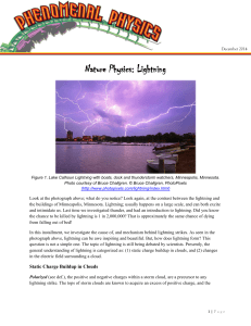 Nature Physics: Lightning