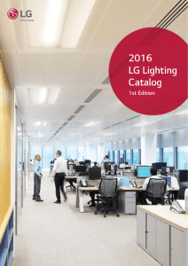 2016 LG Lighting Catalog