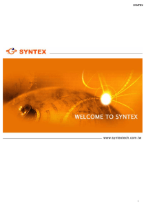 SYNTEX 1