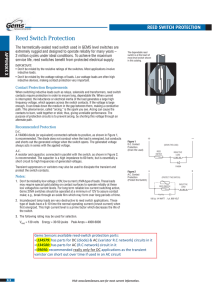 Reed Switch Protection