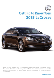 2015 Buick LaCrosse