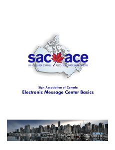 EMC Booklet - Saskatchewan Sign Association