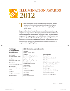 2012 Recipients - Illuminating Engineering Society