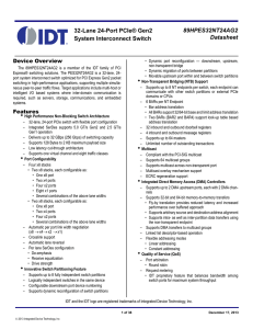 89HPES32NT24AG2 Datasheet